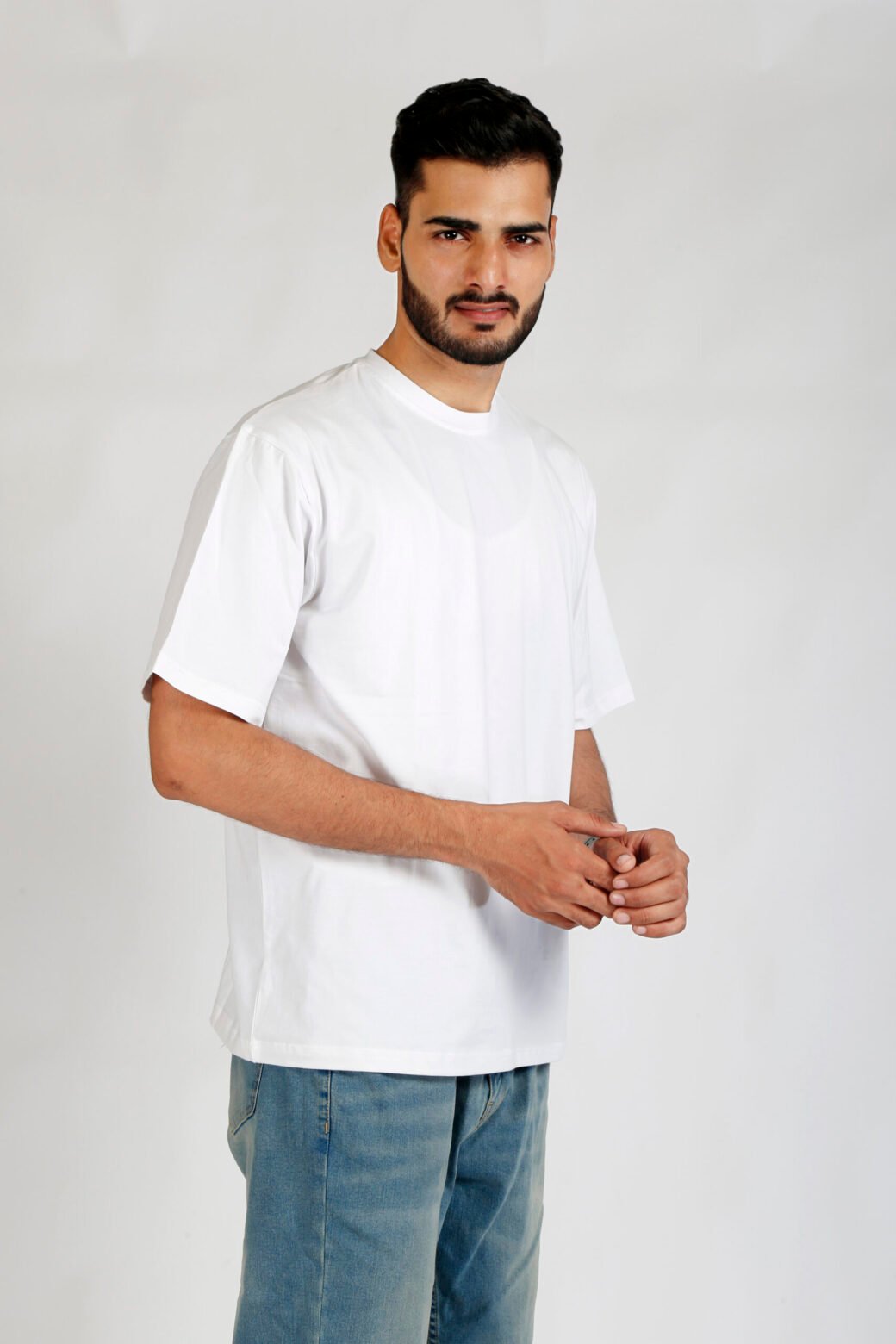 Relax Fit White T-Shirt - Image 2
