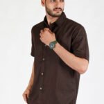 Brown Stripe Shirt