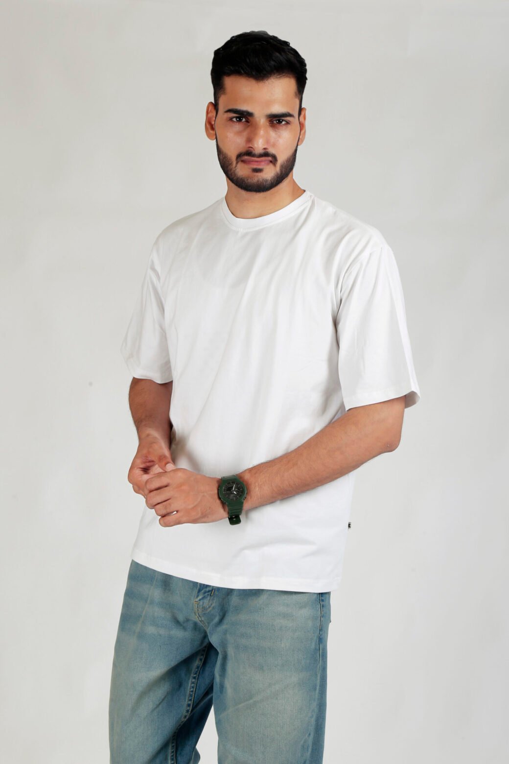 Relax Fit White T-Shirt - Image 5