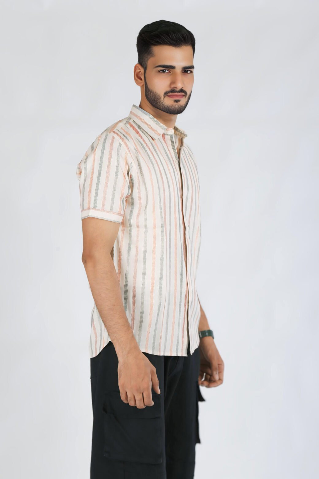 White Stripe Shirt