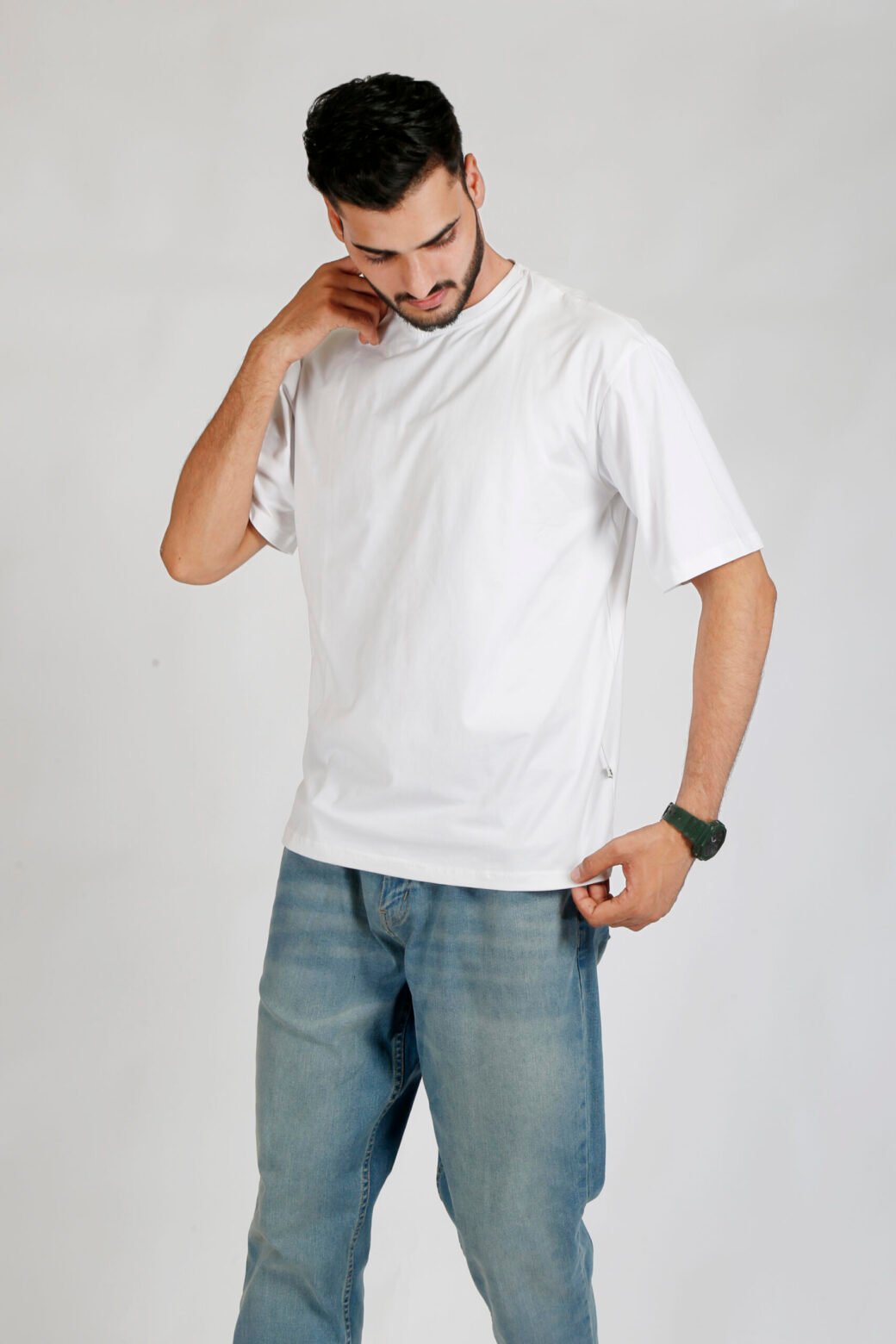 Relax Fit White T-Shirt