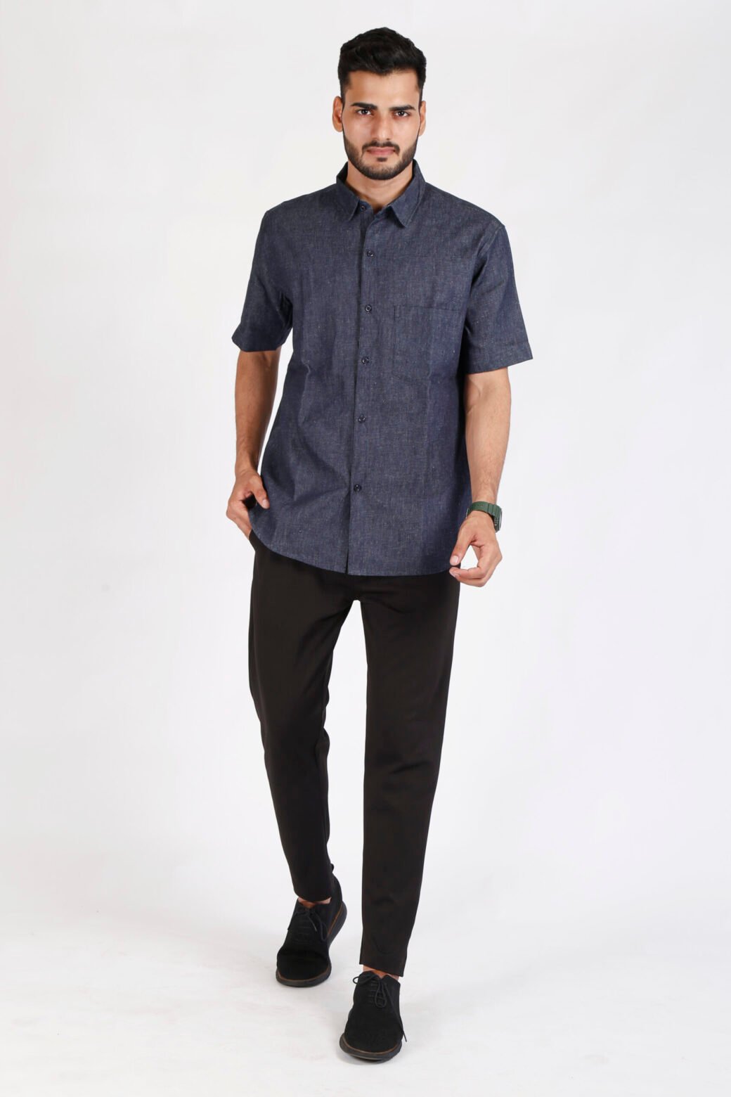 Hemp Denim Shirt - Image 2