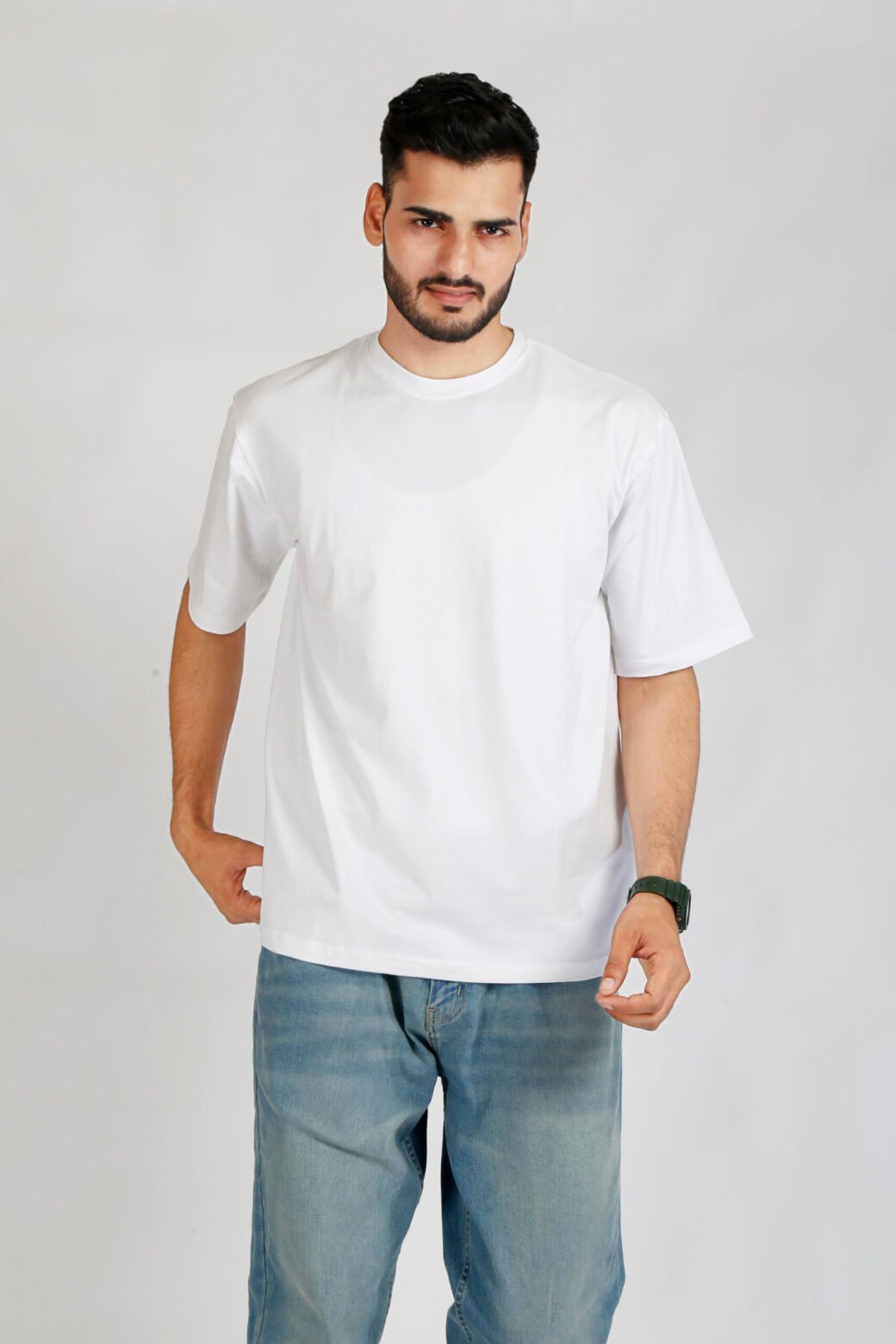 Relax Fit White T-Shirt - Image 3