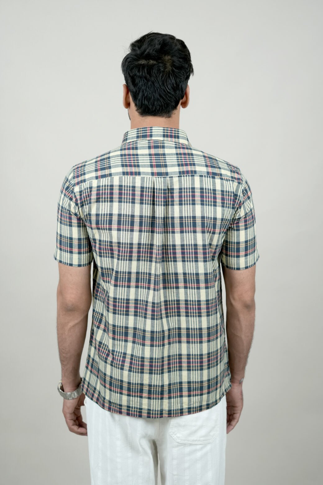 Check Half Shirt - Image 3