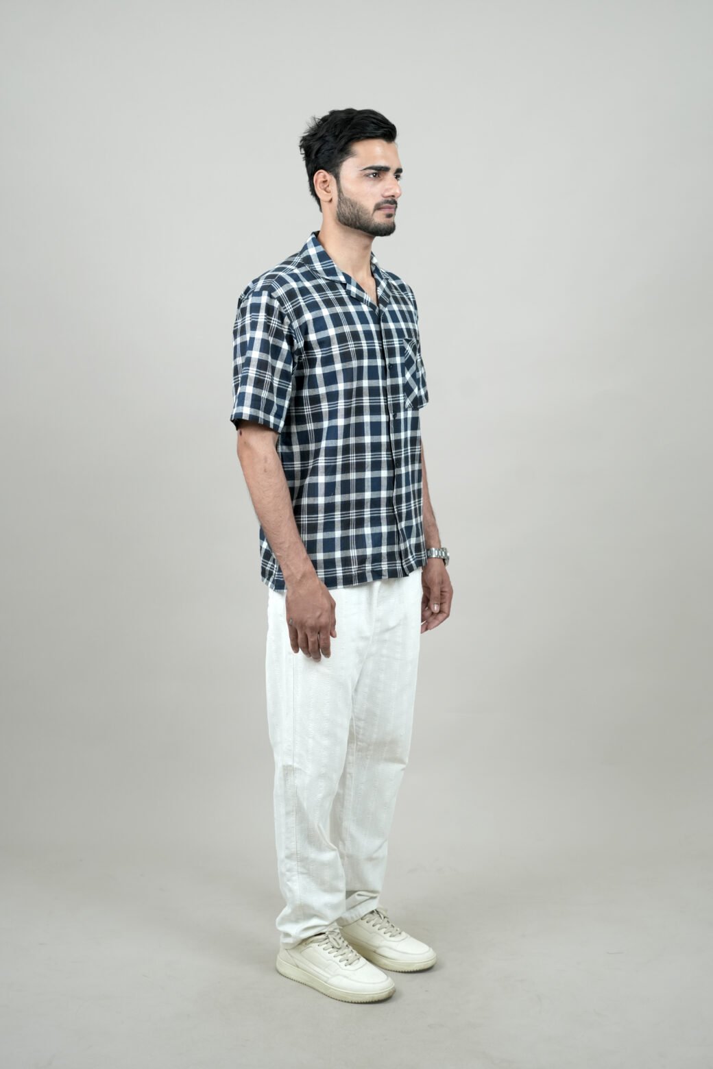 Check Camp Collar - Image 3